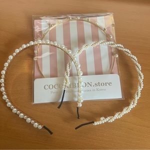 Pearl Head Band (set of 3)